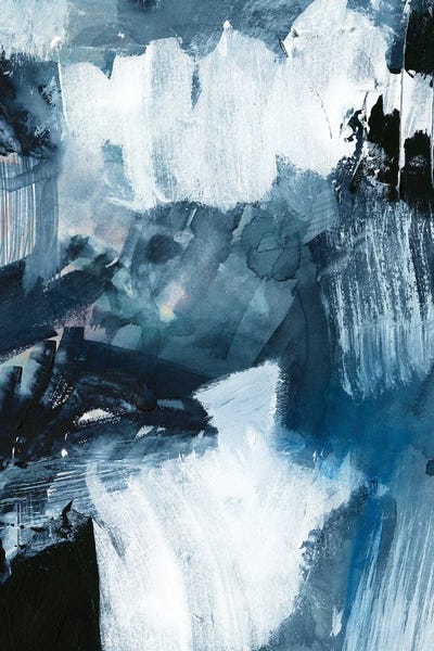 Victoria Barnes: Composition in Blue II by Victoria Barnes