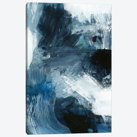 Composition in Blue III Canvas Print #VBR7} by Victoria Barnes Canvas Wall Art