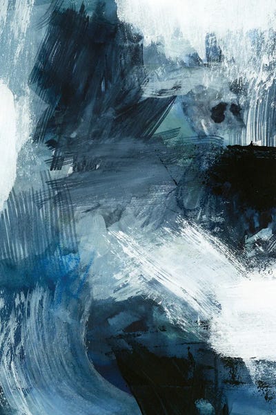 Victoria Barnes: Composition in Blue III by Victoria Barnes