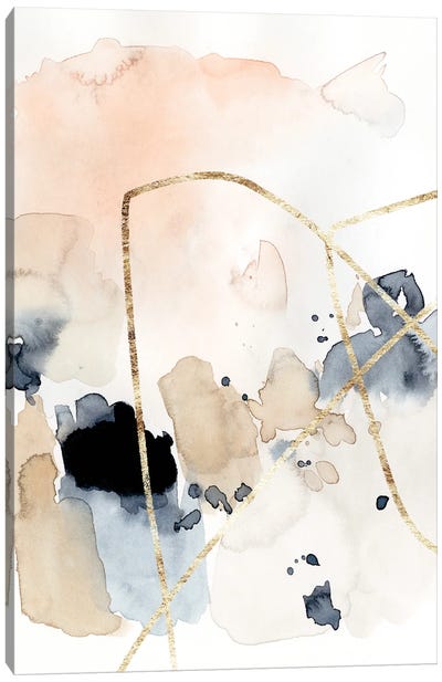 Syncopate II Canvas Art Print - Abstract Watercolor Art