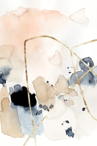 Abstract Watercolors: Syncopate II by Victoria Barnes