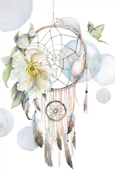 Dreamcatcher by Violetta Boyadzhieva art print