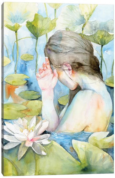 Alba Canvas Art Print - Violetta Boyadzhieva