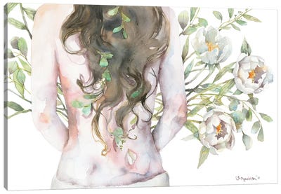 Eurydice Canvas Art Print - Violetta Boyadzhieva