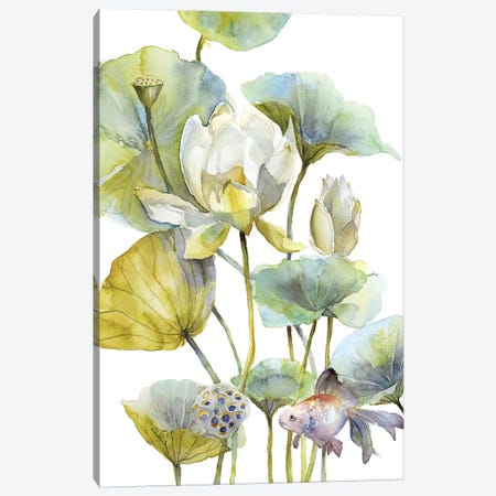 Lotus Canvas Print #VBY28} by Violetta Boyadzhieva Canvas Print