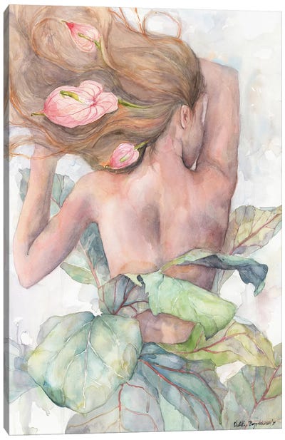 Lyrata Canvas Art Print - Violetta Boyadzhieva