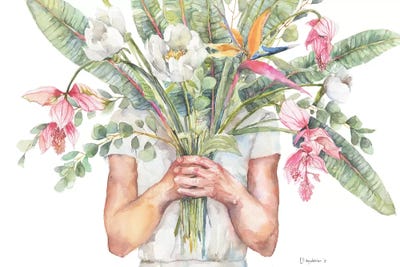 Bird Of Paradise by Violetta Boyadzhieva canvas print