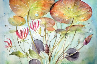 Underwater by Violetta Boyadzhieva canvas print