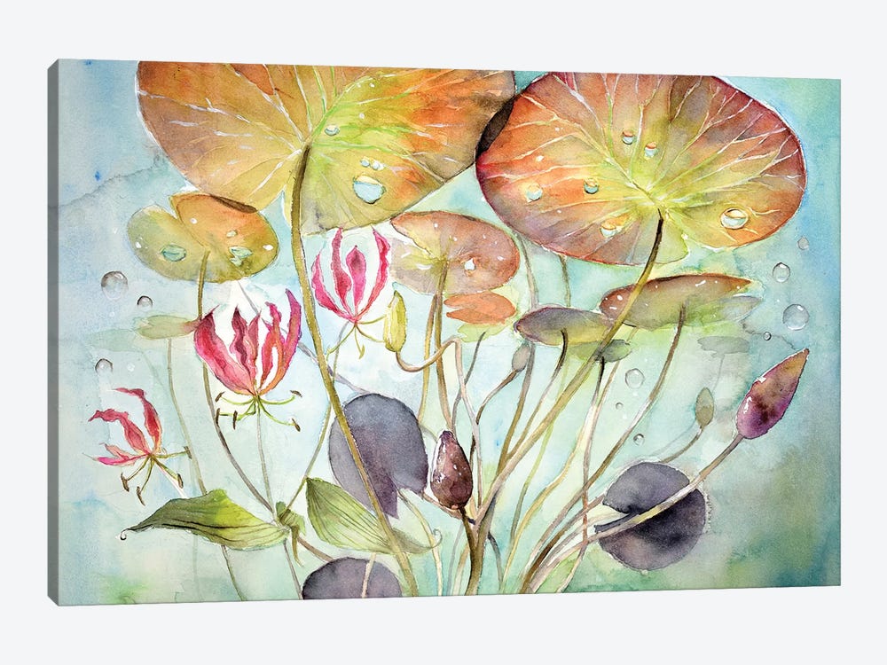 Underwater by Violetta Boyadzhieva 1-piece Canvas Art Print