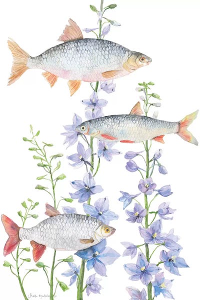 Silent World by Violetta Boyadzhieva canvas print