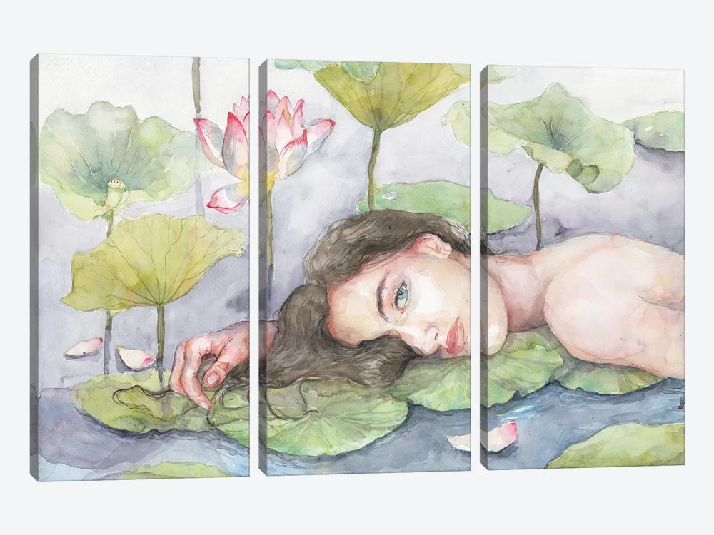 The Place We're At by Violetta Boyadzhieva 3-piece Canvas Art