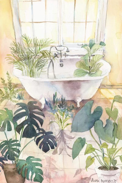 The New Garden by Violetta Boyadzhieva canvas print