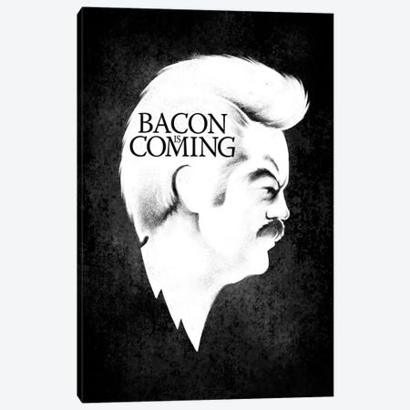Bacon Is Coming Canvas Print #VCA12} by Vincent Carrozza Canvas Print