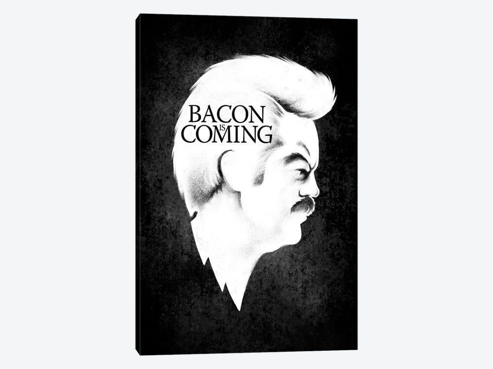 Bacon Is Coming by Vincent Carrozza 1-piece Art Print