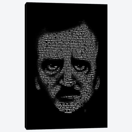 Edgar Allan Poe Nevermore Canvas Print #VCA18} by Vincent Carrozza Canvas Art Print
