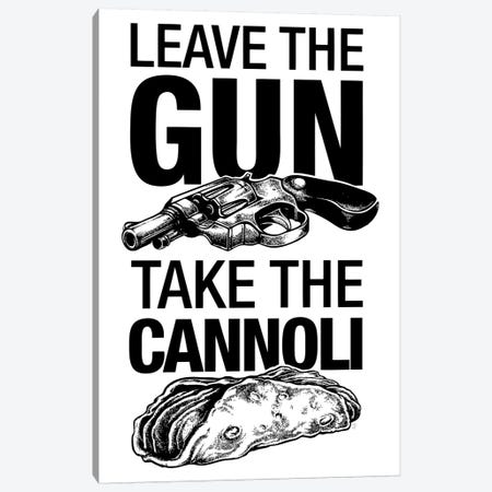 Leave The Gun Canvas Print #VCA23} by Vincent Carrozza Canvas Artwork