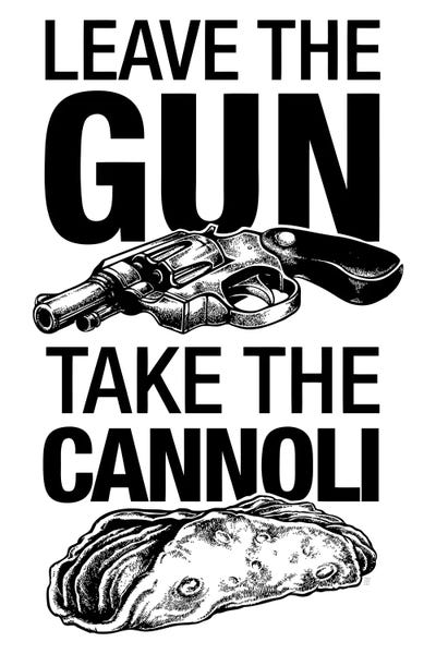 Movie Characters: Leave The Gun by Vincent Carrozza