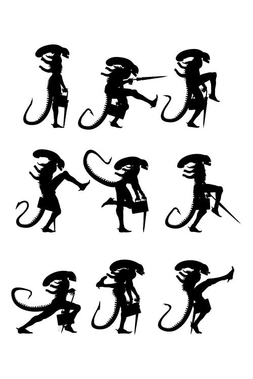 Ministry Of Silly Alien Walks