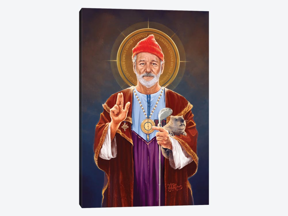 Saint Bill Of Murray 1-piece Canvas Print
