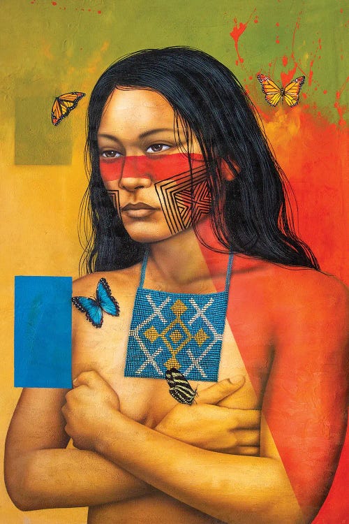 Like a Tattoo by Victor Crisostomo Gomez wall art