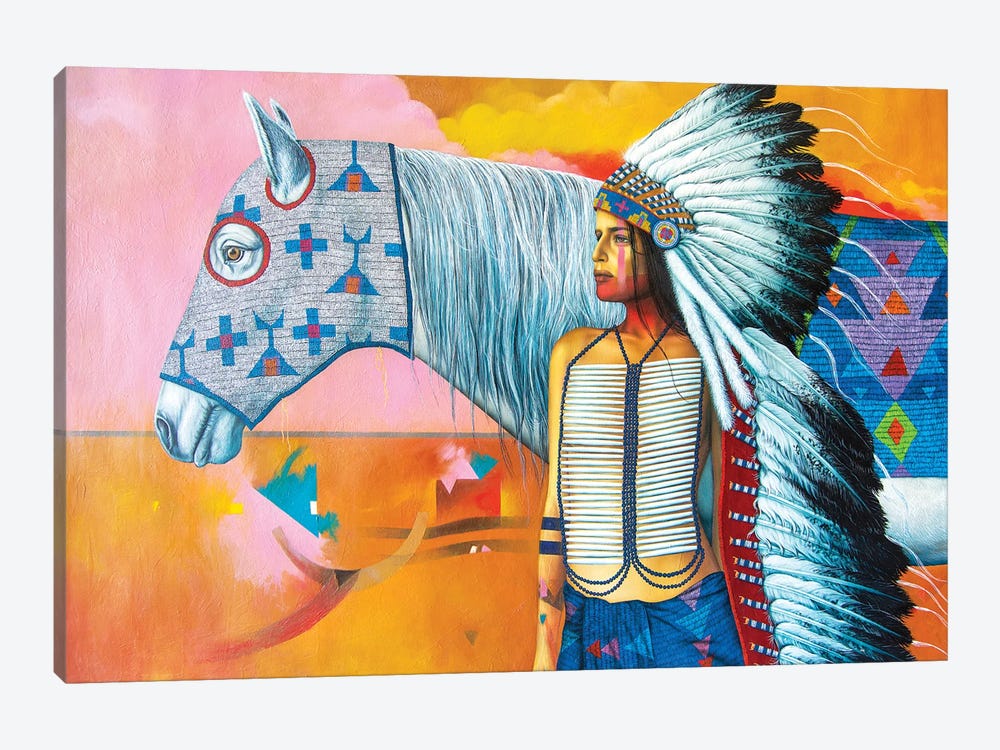 A Horse With No Name by Victor Crisostomo Gomez 1-piece Art Print
