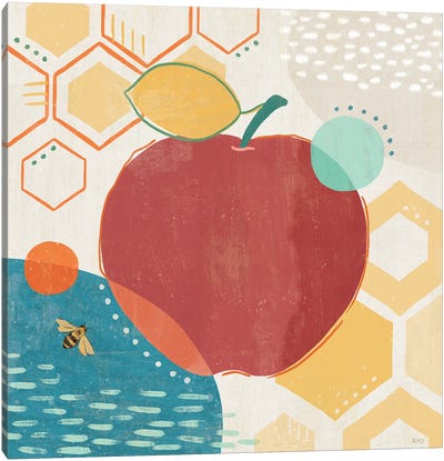 Fruit Frenzy V Canvas Art Print - Apple Art