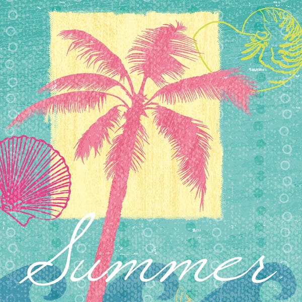 Fine Art Print: Beach Party V by Veronique Charron