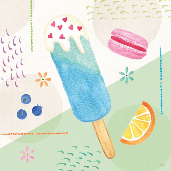 Macarons: Summer Breeze III by Veronique Charron