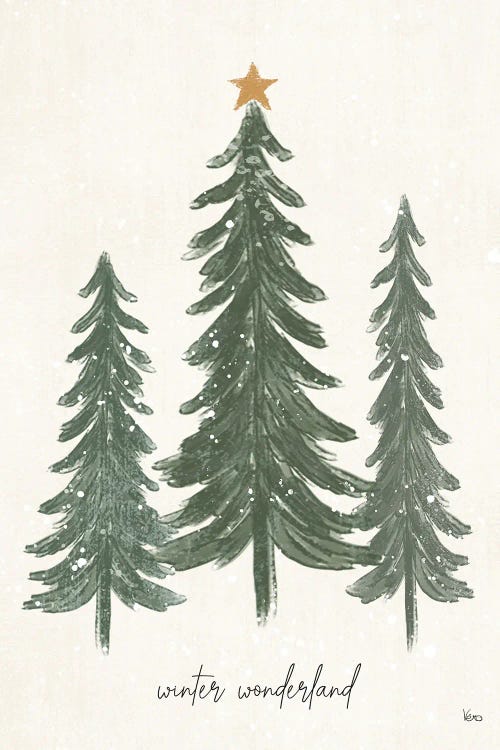 Woodland Christmas Trees