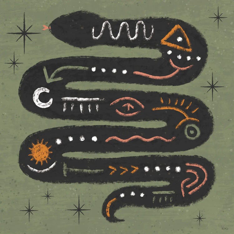 Wee Bit Wicked IV by Veronique Charron wall art