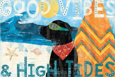 Good Vibes II by Veronique Charron framed wall art