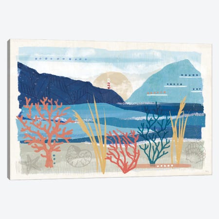 Coastal View I Canvas Print #VCH98} by Veronique Charron Canvas Wall Art