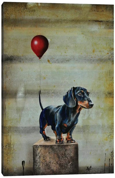 Stanley's Balloon Canvas Art Print
