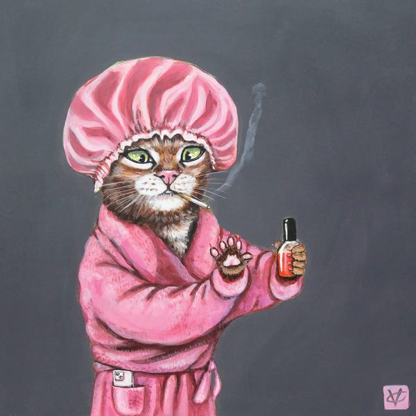 Bathroom Break: Amelia Was Keen To Put The Red Nail Theory To The Test by Victoria Coleman