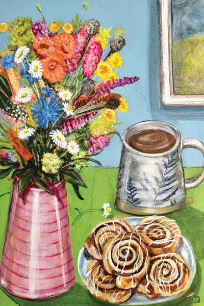 Foodie: Flowers And Swirls by Victoria Coleman