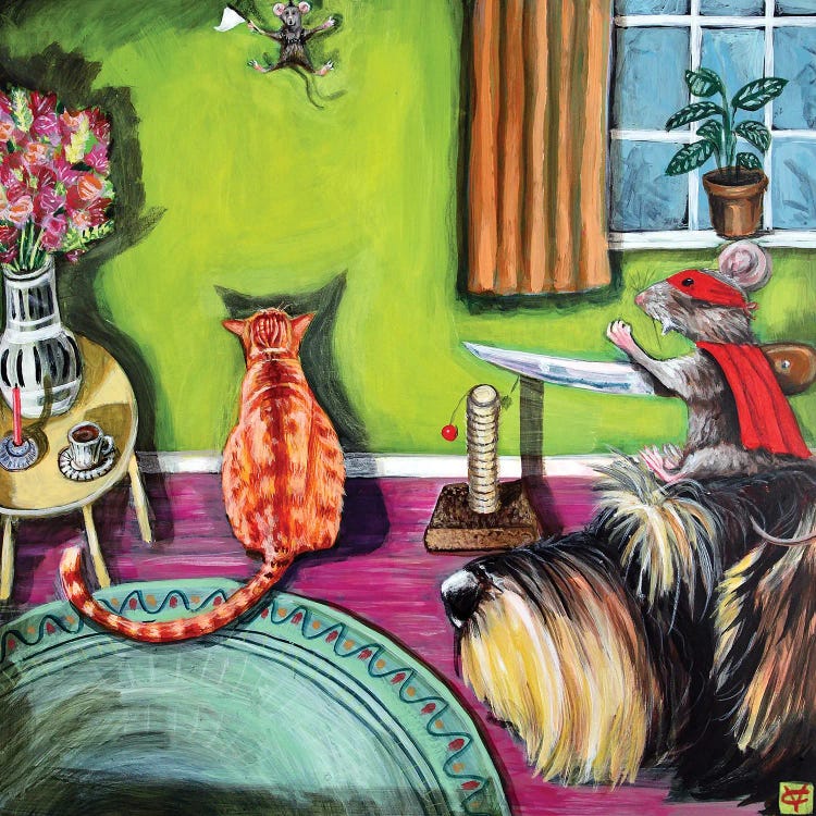 The Decoy by Victoria Coleman wall art