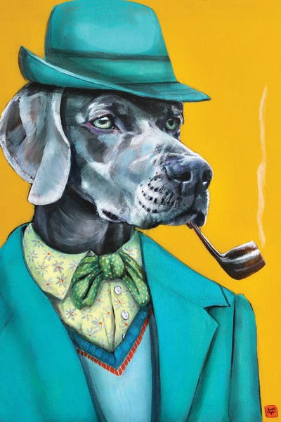 Fine Art Print: The Distinguished Gentleman by Victoria Coleman