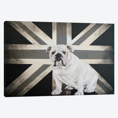 Best of British Black & White Canvas Print #VCO6} by Victoria Coleman Art Print