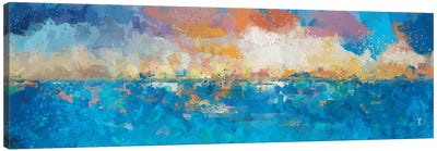 Sunset Seascape I Canvas Art Print - Van Credi