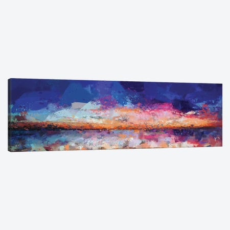 Sunset Seascape II Canvas Print #VCR24} by Van Credi Canvas Art