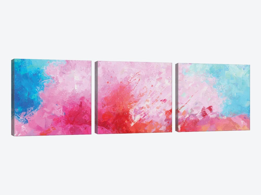 Playful Time by Van Credi 3-piece Canvas Wall Art