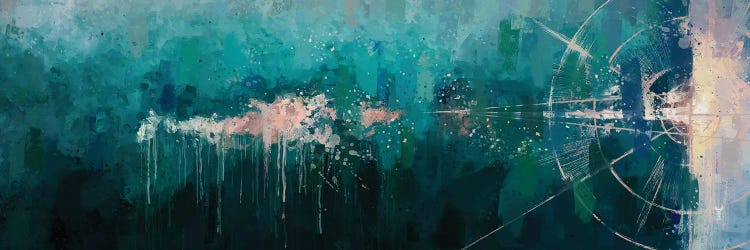 Geometric Seascape by Van Credi wall art