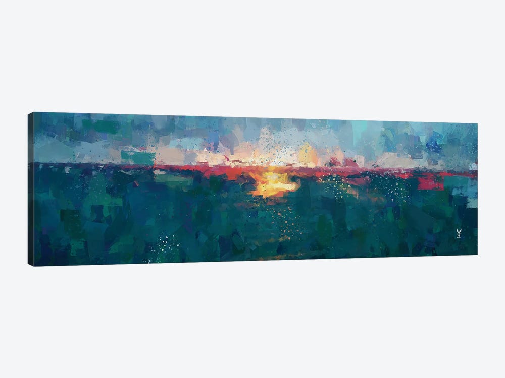 Sunset Seascape III by Van Credi 1-piece Canvas Art Print