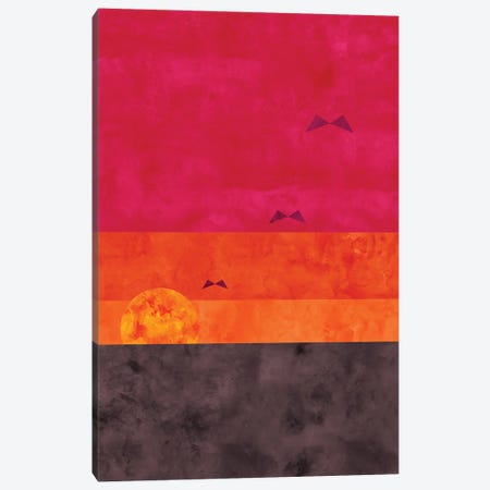 Sunrise Flight Canvas Print #VCR33} by Van Credi Canvas Artwork