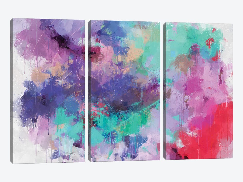 Sky After A Storm by Van Credi 3-piece Canvas Wall Art