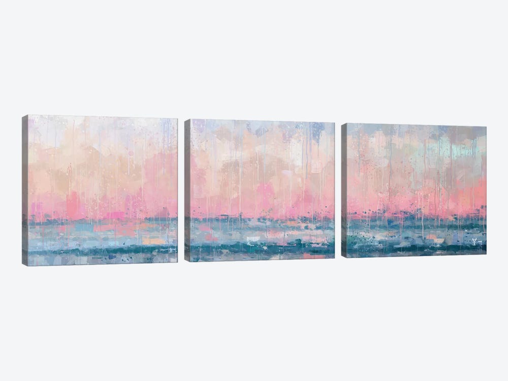 Pastel Serenity by Van Credi 3-piece Canvas Print