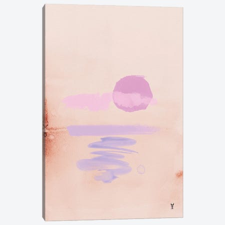 Rose Sunset Canvas Print #VCR42} by Van Credi Canvas Art Print