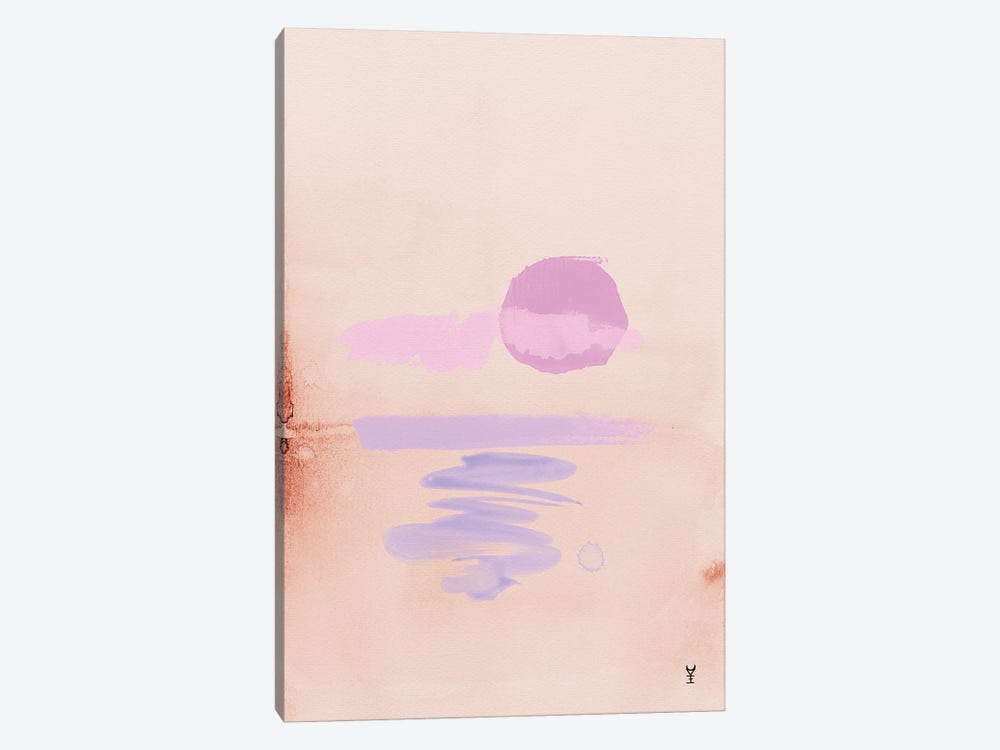 Rose Sunset by Van Credi 1-piece Canvas Art Print