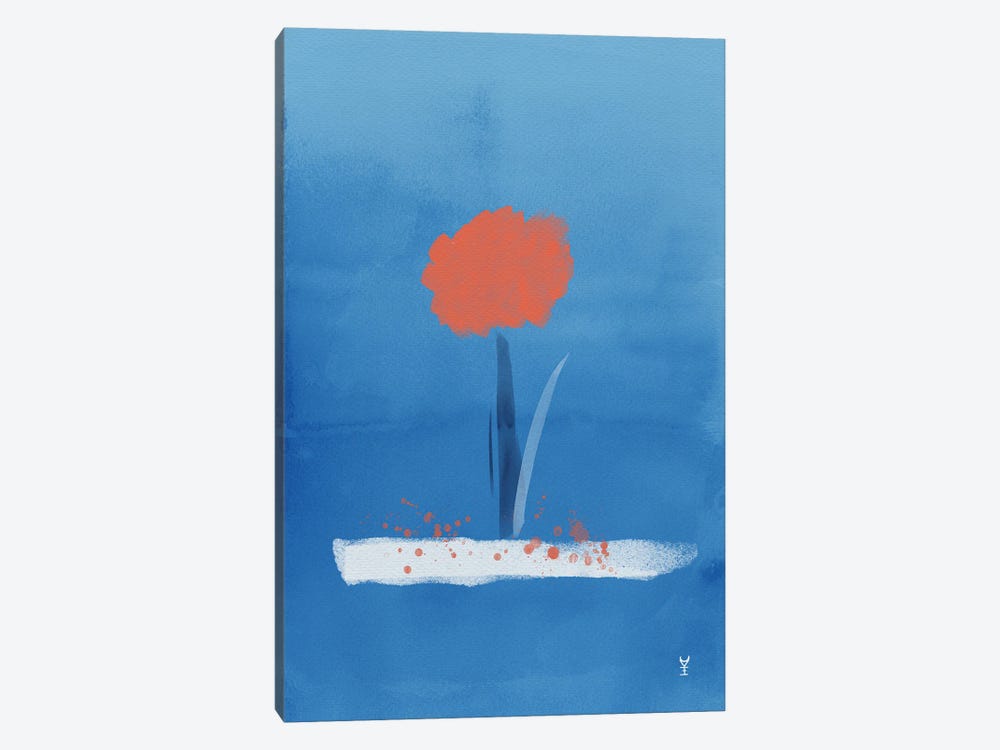 Single Bloom by Van Credi 1-piece Art Print