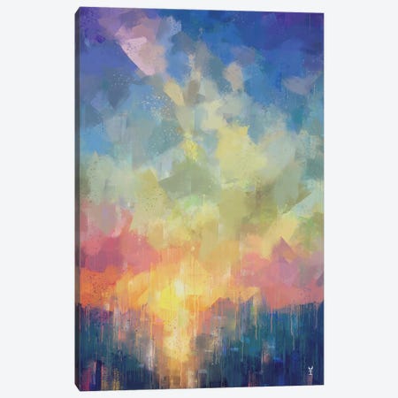 Sunrise In The City Canvas Print #VCR60} by Van Credi Canvas Print